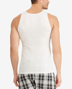 Polo Ralph Lauren Cotton Undershirt Tank Top 5-pack White thumbnail 4