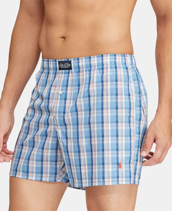 Polo Ralph Lauren Cotton Woven Boxers Vineyard Plaid thumbnail 1