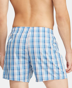 Polo Ralph Lauren Cotton Woven Boxers Vineyard Plaid thumbnail 3