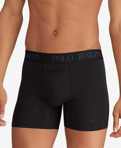 Polo Ralph Lauren Cotton/modal Blend Boxer Briefs 2-pk. Marine Grey/Polo Black thumbnail 3