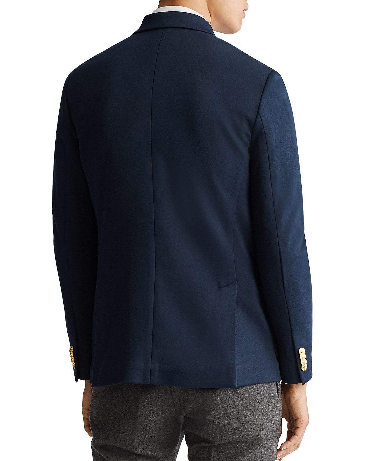 Polo Ralph Lauren Double-knit Ponte Blazer Aviator Navy