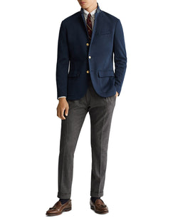 Polo Ralph Lauren Double-knit Ponte Blazer Aviator Navy thumbnail 3