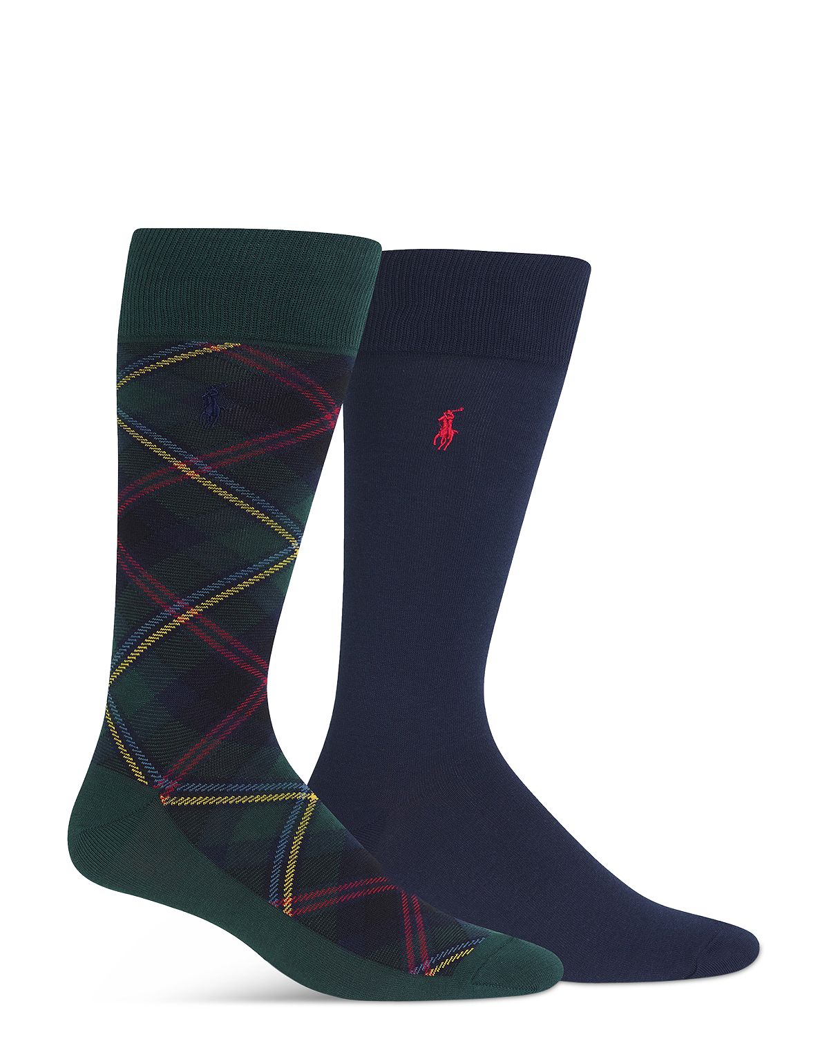 Polo Ralph Lauren Dress Socks Pack Of 2 Hunter/Navy