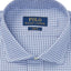 Polo Ralph Lauren Estate Plaid Slim Fit Dress Shirt Blue/White
