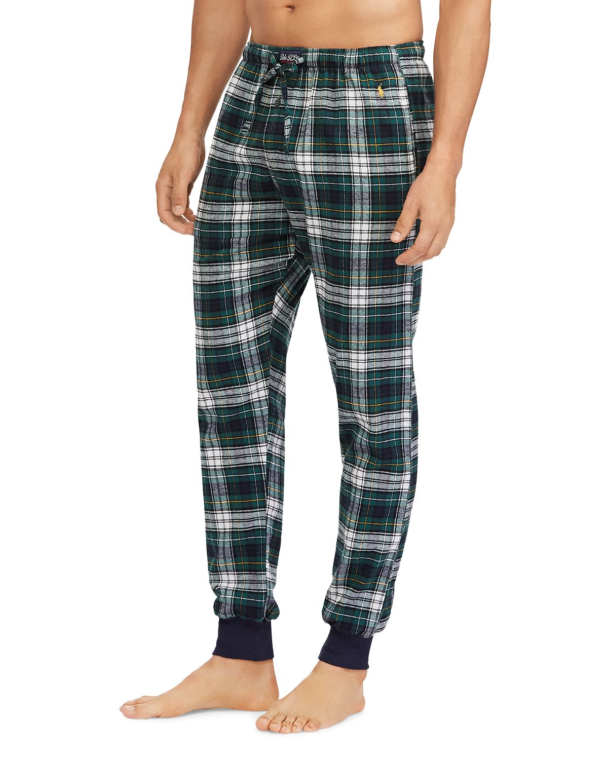 Polo Ralph Lauren Flannel Jogger Pants Newton Plaid