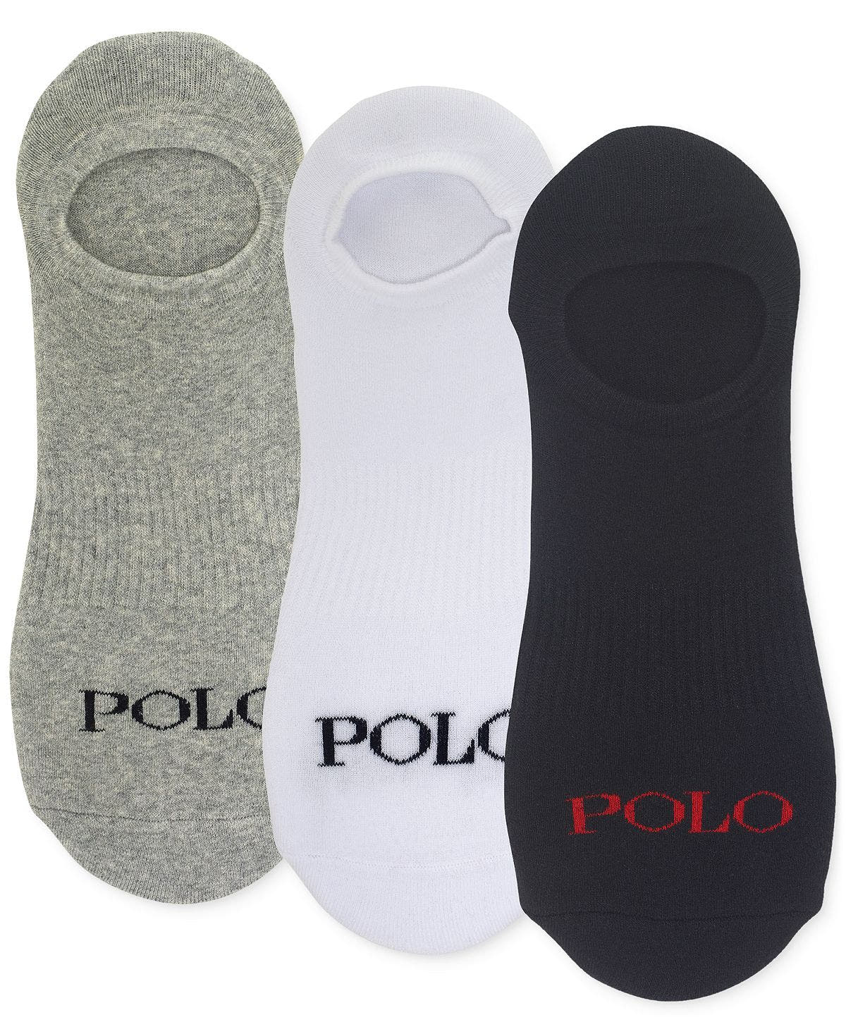Polo Ralph Lauren Hi-vamp Logo Liner Sock Black Assorted