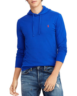 Polo Ralph Lauren Hooded Long-sleeve Tee Blue thumbnail 1