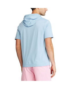 Polo Ralph Lauren Jersey Hooded T-shirt Powder Blue thumbnail 2