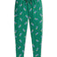 Polo Ralph Lauren Knit Allover Logo Jogger Pajama Pants Green