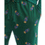 Polo Ralph Lauren Knit Allover Logo Jogger Pajama Pants Green