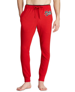 Polo Ralph Lauren Logo Script Pajama Joggers Rl2000 Red thumbnail 1