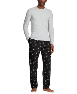 Polo Ralph Lauren Long John Shirt Andover Heather thumbnail 3