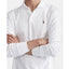 Polo Ralph Lauren Long Sleeve Soft Cotton Polo Shirt White