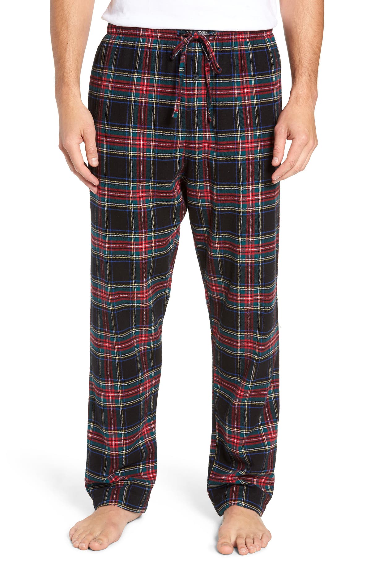 Polo Ralph Lauren Men's Flannel Cotton Pajama Pants Red