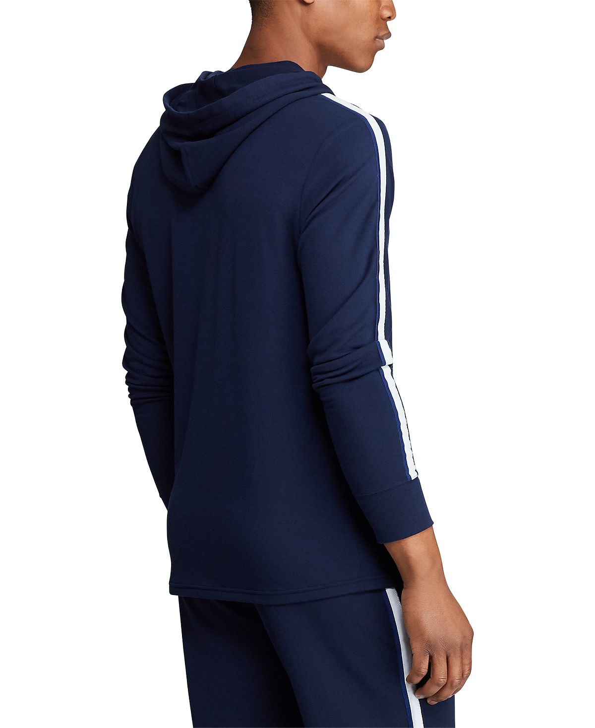 Polo Ralph Lauren Mini-terry Pajama Hoodie Cruise Navy