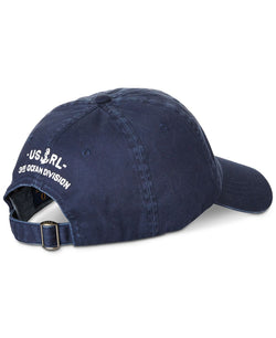 Polo Ralph Lauren Nautical Chino Ball Cap Newport Navy thumbnail 3