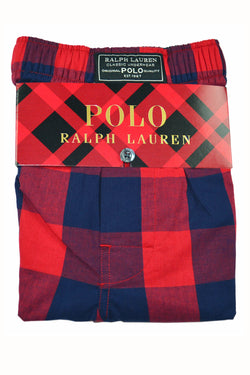Polo Ralph Lauren Navy/Red Plaid Classic-Fit Woven Boxer Short thumbnail 2