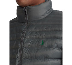Polo Ralph Lauren Packable Quilted Jacket Charcoal Grey thumbnail 3