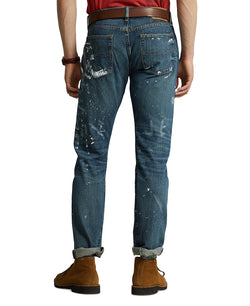 Polo Ralph Lauren Paint-splatter Classic Fit Stretch Jean Buckfield W/zip Fly thumbnail 4