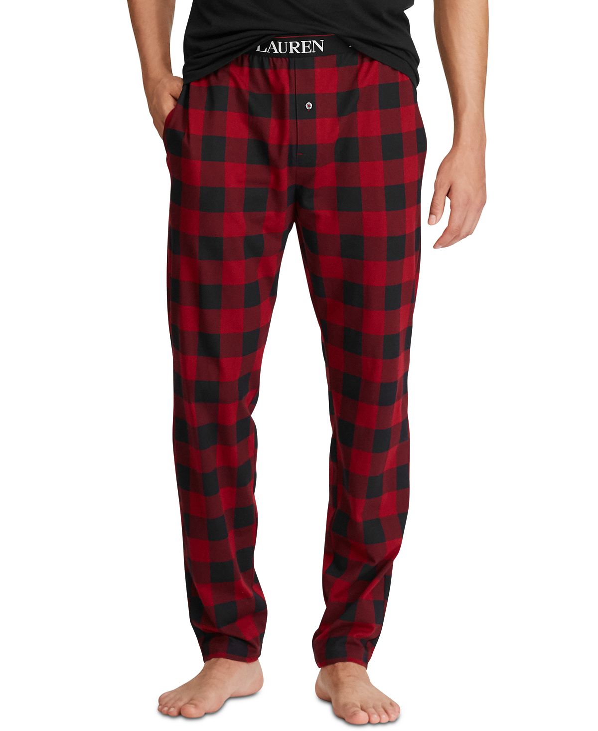 Polo Ralph Lauren Pajama Set Red Buffalo Plaid – CheapUndies