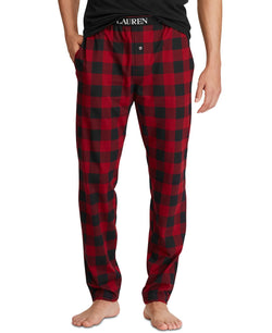 Polo Ralph Lauren Pajama Set Red Buffalo Plaid thumbnail 3
