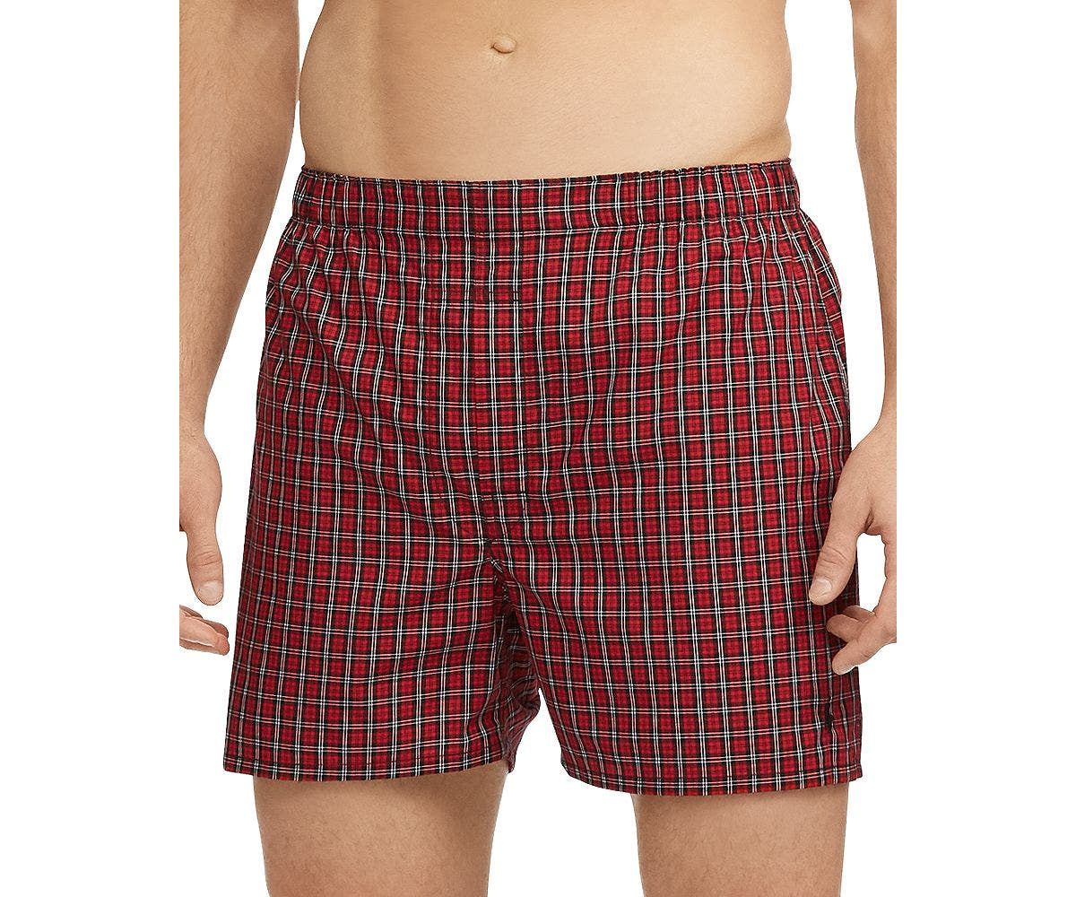 Polo Ralph Lauren Patterned Boxer Briefs Pack Of 3 Black/Red/Green