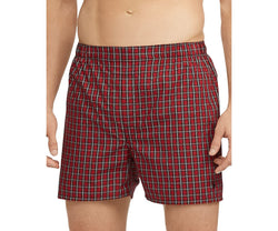 Polo Ralph Lauren Patterned Boxer Briefs Pack Of 3 Black/Red/Green thumbnail 1