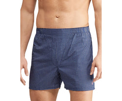 Polo Ralph Lauren Patterned Classic Fit Boxers Pack Of 3 Pink/Blue thumbnail 2