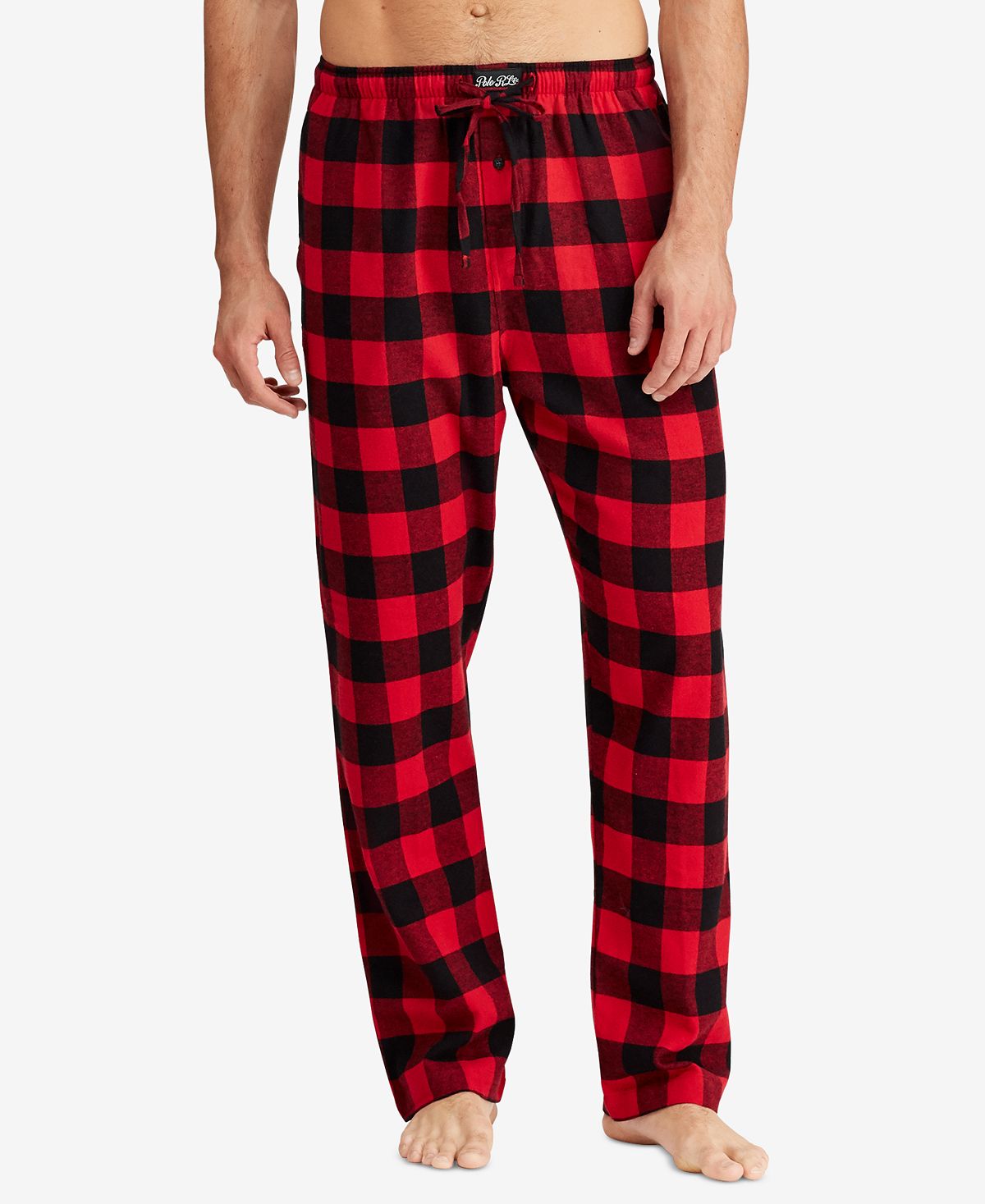 Polo Ralph Lauren Plaid Flannel Pajama Pants Preston Buffalo Plaid