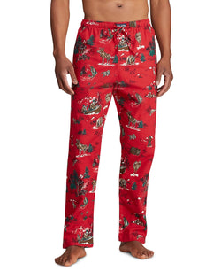 Polo Ralph Lauren Plaid Flannel Pajama Pants Red Adirondack Print thumbnail 1