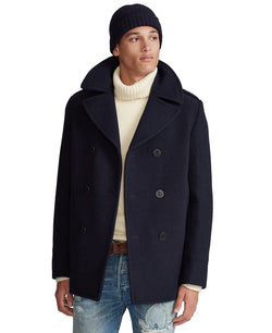 Polo Ralph Lauren Polo Melton Peacoat Navy thumbnail 1