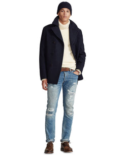 Polo Ralph Lauren Polo Melton Peacoat Navy thumbnail 2
