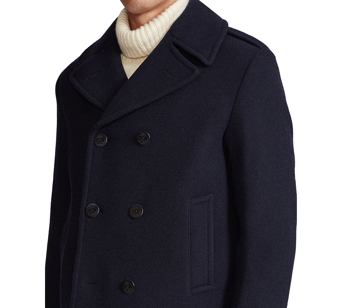 Polo Ralph Lauren Polo Melton Peacoat Navy CheapUndies