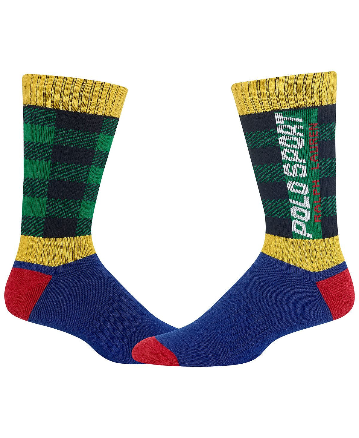 Polo Ralph Lauren Polo Sport Buffalo Plaid Crew Socks Multi