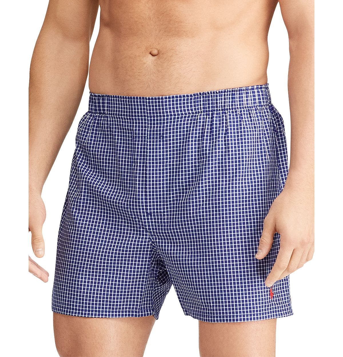 Polo Ralph Lauren Printed Boxers Pack Of 3 Blue/Red