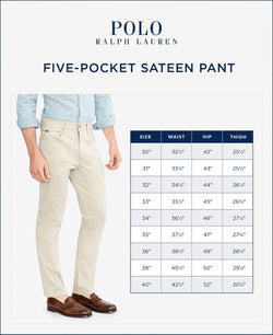 Polo Ralph Lauren Prospect Slim-straight Sateen Pants Collection Navy thumbnail 4