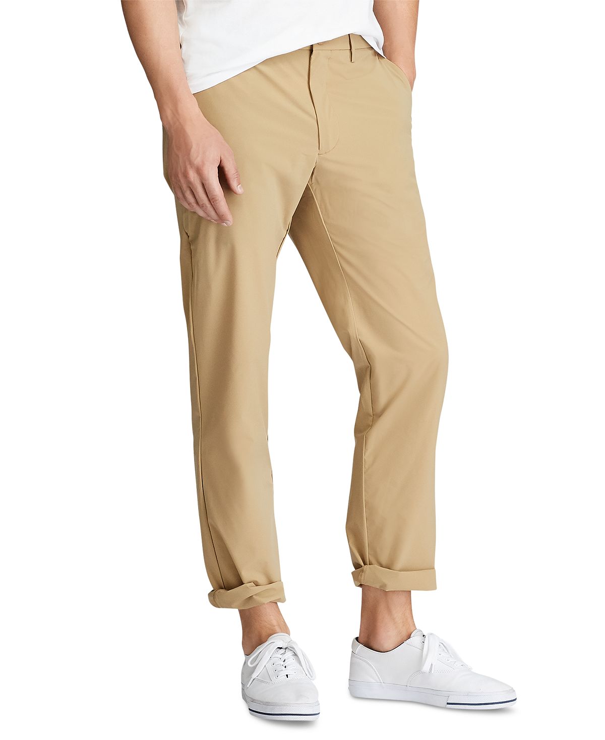Polo Ralph Lauren Straight-fit Traveler Pants Luxury Tan