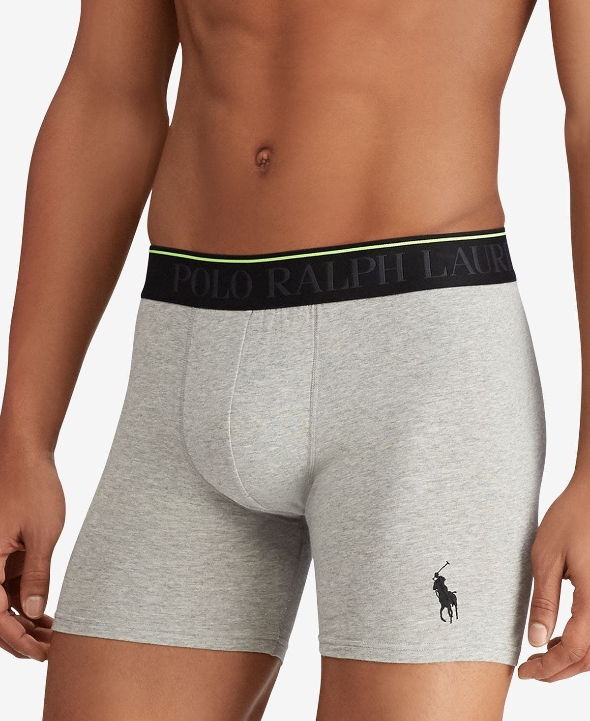 Polo Ralph Lauren Stretch Boxer Briefs Andover Heather