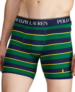 Polo Ralph Lauren Stretch Jersey Boxer Briefs Green Stripe thumbnail 1
