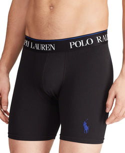 Polo Ralph Lauren Stretch Jersey Boxer Briefs Polo Black thumbnail 1