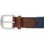 Polo Ralph Lauren Stretch Waxed Belt Medium Navy