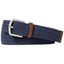 Polo Ralph Lauren Stretch Waxed Belt Medium Navy