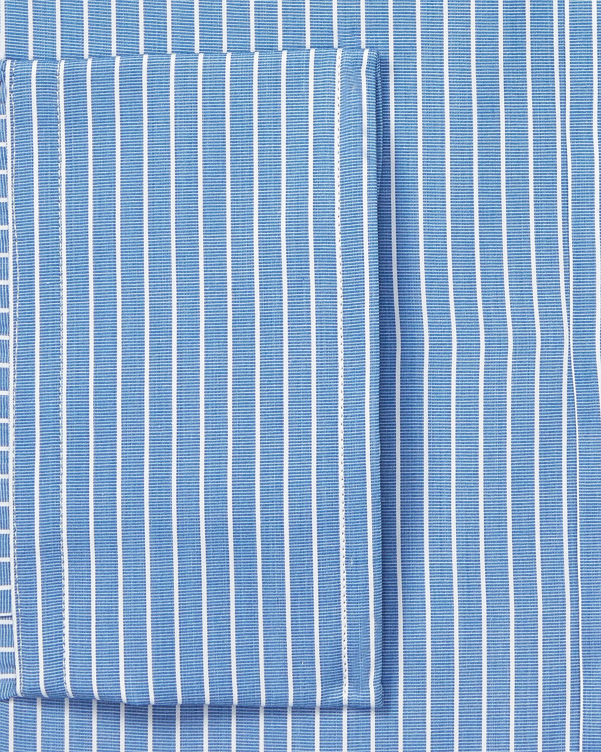 Polo Ralph Lauren Striped Oxford Slim Fit Dress Shirt Blue/White