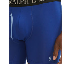 Polo Ralph Lauren Three-pack 4d-flex Microfiber Briefs Royal/Camo/Blue thumbnail 4