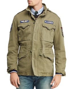 Polo Ralph Lauren Twill Field Jacket Green thumbnail 1