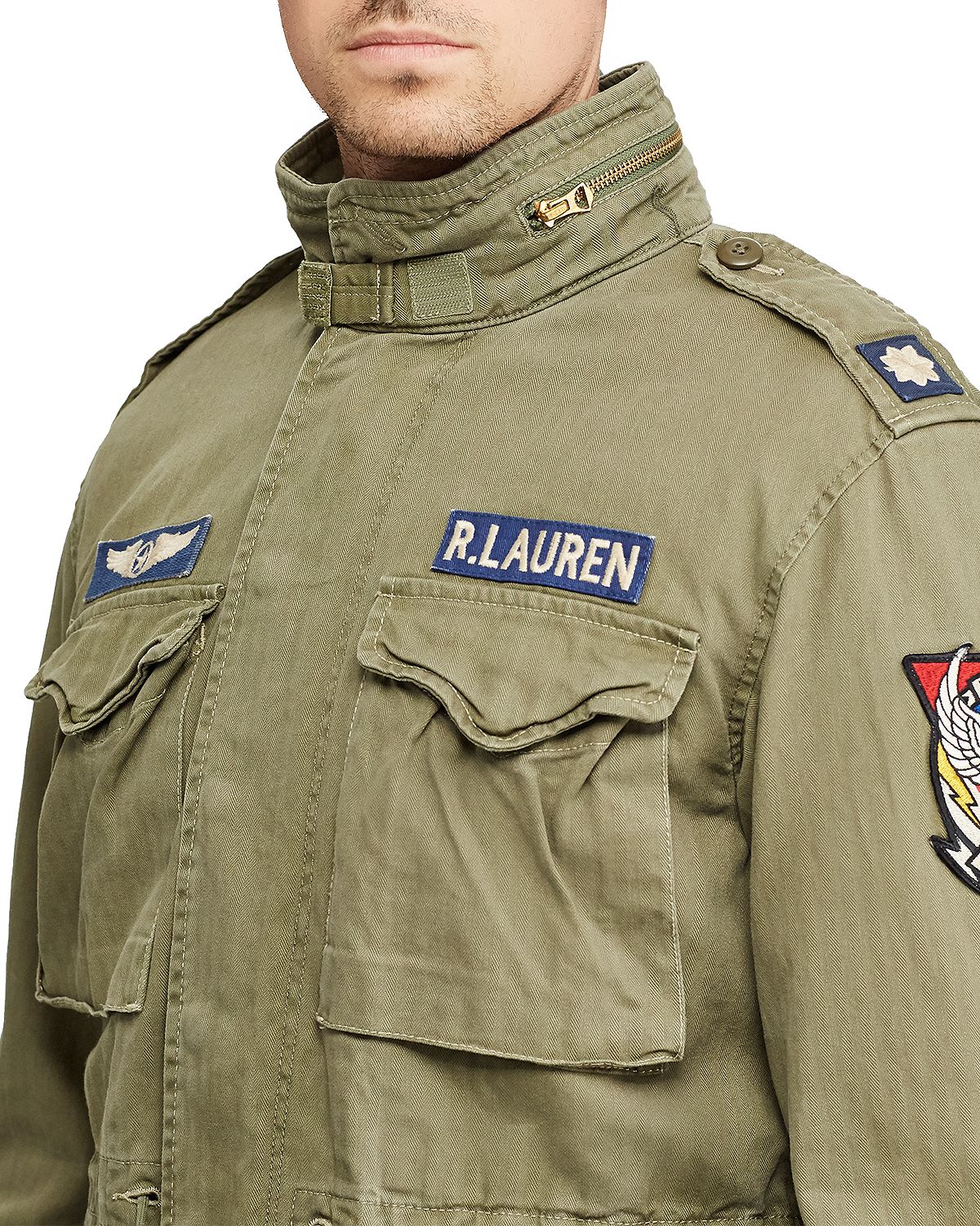 Polo Ralph Lauren Twill Field Jacket Green