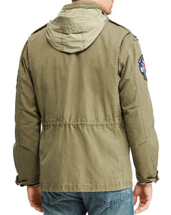 Polo Ralph Lauren Twill Field Jacket Green thumbnail 3
