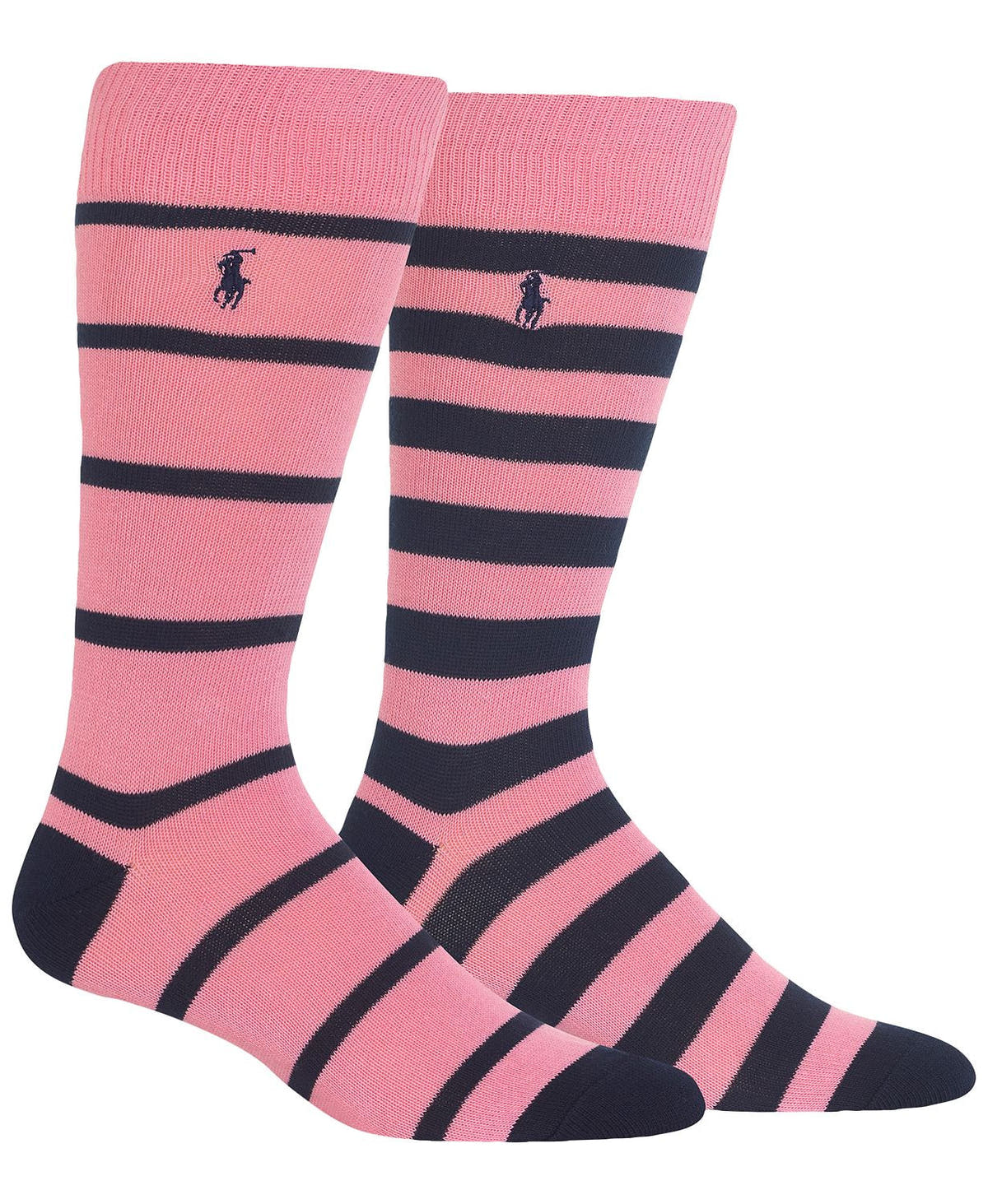 Polo Ralph Lauren Two-pack Stripe Socks Pink