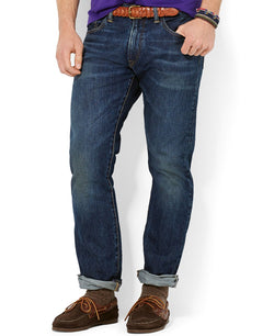 Polo Ralph Lauren Varick Slim Straight Jean Warwick Wash thumbnail 1
