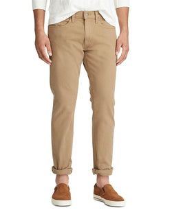 Polo Ralph Lauren Varick Slim Straight Jeans Khaki thumbnail 1
